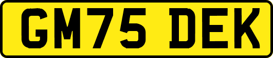GM75DEK