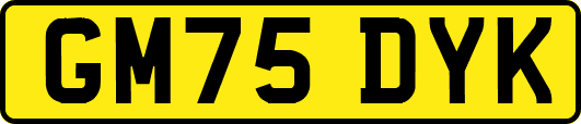 GM75DYK