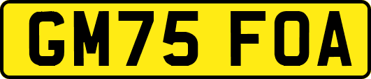 GM75FOA
