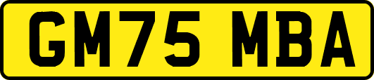 GM75MBA