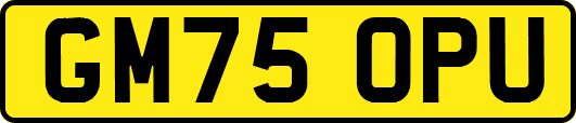 GM75OPU