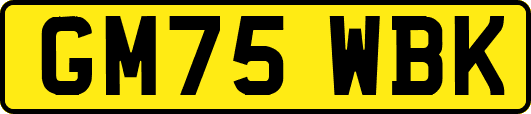 GM75WBK