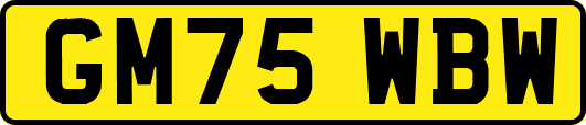 GM75WBW