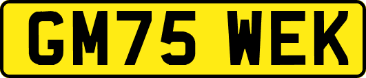 GM75WEK