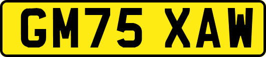 GM75XAW