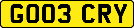 GO03CRY