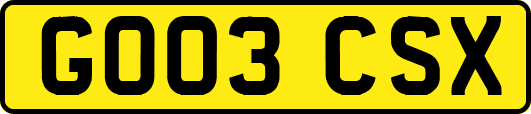 GO03CSX