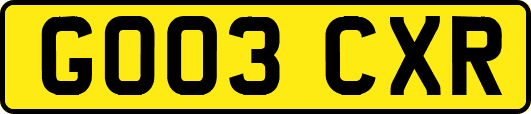GO03CXR