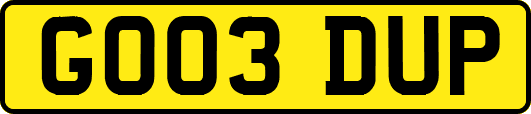 GO03DUP