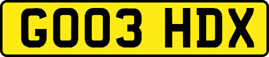 GO03HDX