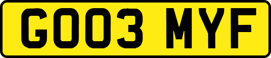 GO03MYF