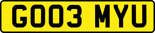 GO03MYU