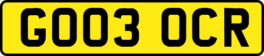 GO03OCR