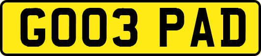 GO03PAD