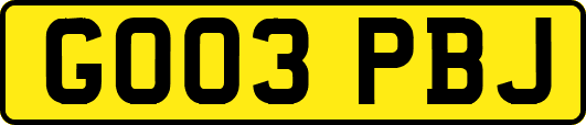 GO03PBJ