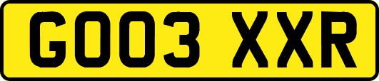 GO03XXR