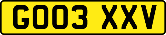 GO03XXV