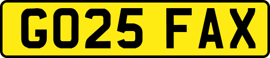 GO25FAX