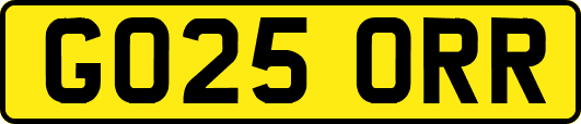 GO25ORR