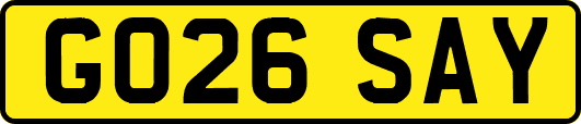 GO26SAY