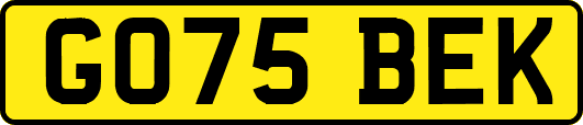 GO75BEK
