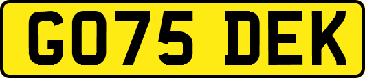 GO75DEK