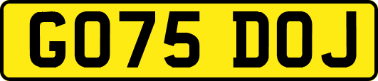 GO75DOJ