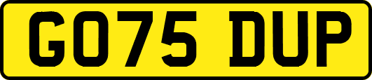 GO75DUP