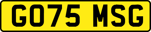 GO75MSG