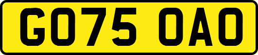GO75OAO