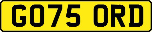 GO75ORD