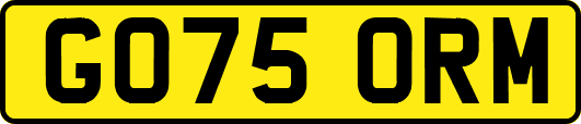 GO75ORM