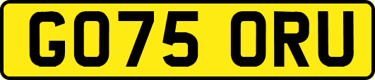 GO75ORU
