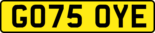 GO75OYE