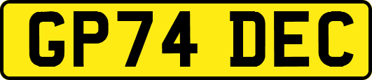 GP74DEC