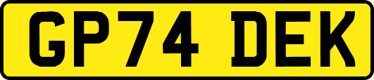 GP74DEK