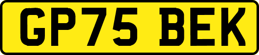 GP75BEK