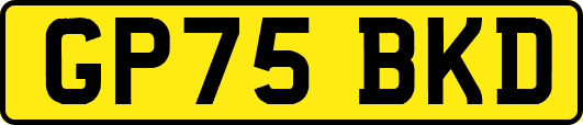GP75BKD