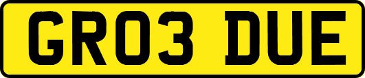 GR03DUE