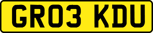 GR03KDU