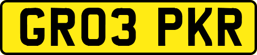 GR03PKR