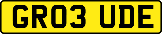 GR03UDE