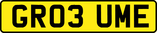 GR03UME