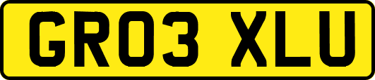 GR03XLU