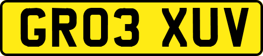 GR03XUV