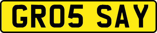 GR05SAY