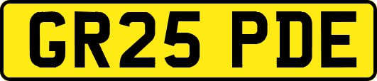 GR25PDE