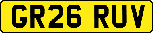 GR26RUV