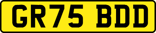 GR75BDD