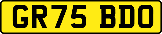 GR75BDO